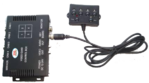 SVS1UQB  Universal Quad box 4 camera inputs 1 RCA or 9 pin output