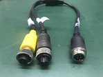 SVS1CB2 - 100 series adapter cable - 1 camera in 2 camera output splitter cable